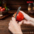 Schiv Serrated Kitchen Knife Set - Stainless Steel, 6 Pcs, 3 Colors, 19 cm Length.